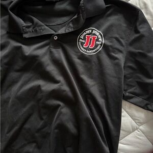 Men’s Jimmy John’s Nike Black Golf Polo Shirt Store Approved